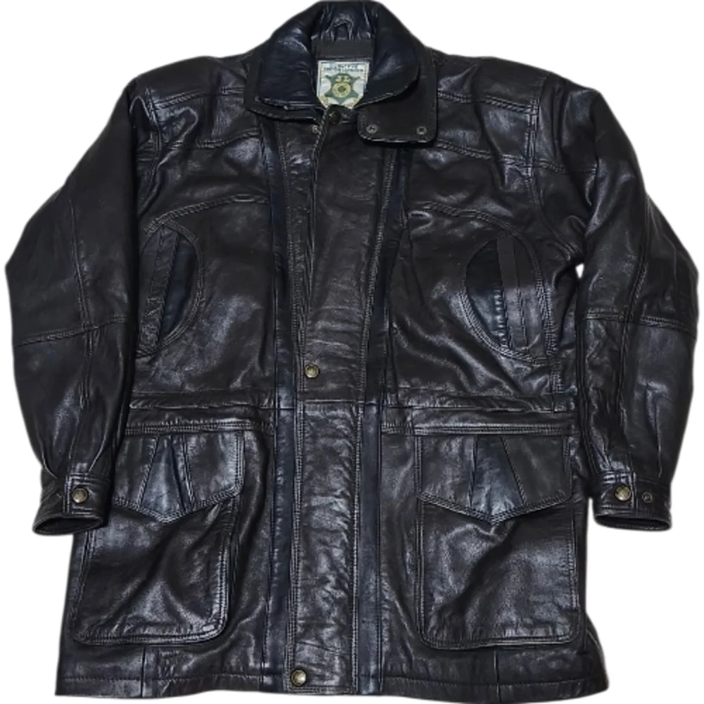 Vintage JL Just Leather – Real Leather Jacket (Size XL)